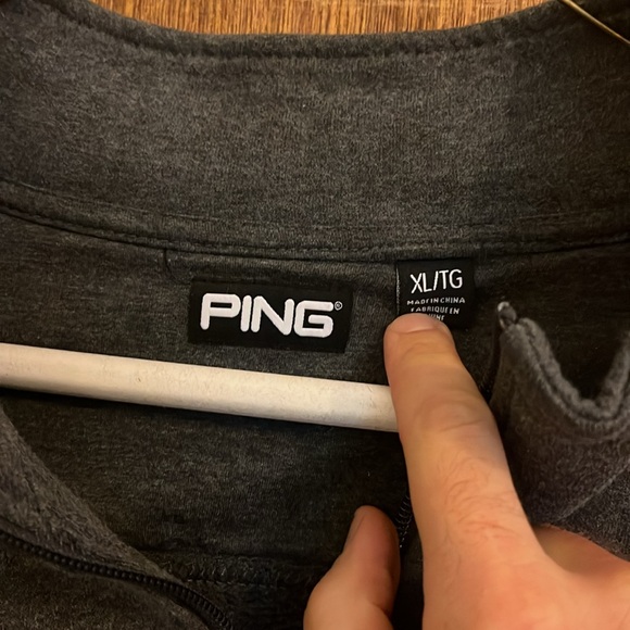 Ping Men’s Fleece Quarter Zip Sweater Men’s XL - Picture 3 of 9